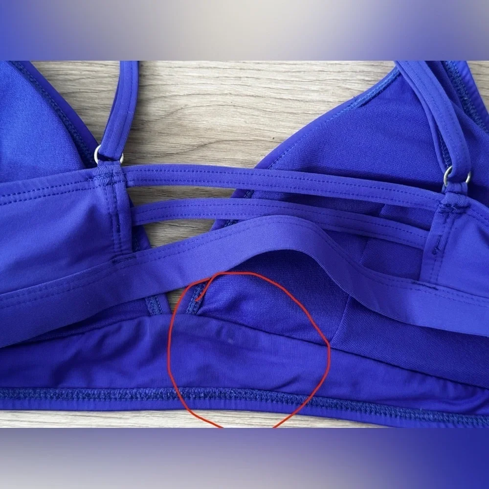 ATHLETA Women's Purple Strappy Bralette - Picture 6 of 6